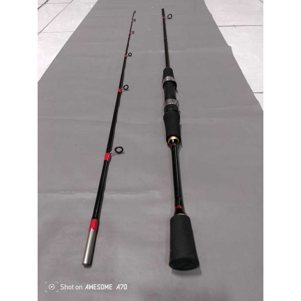 Joran Casting Spinning Ajiro kujira kaku kuat 12kg