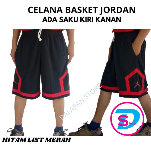 Celana basket jordan NBA /celana pendek olahraga sport basket elite pria wanita /celana basket Premi