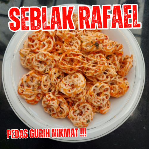 

Kerupuk Pedas Seblak Rafael isi 200 gram