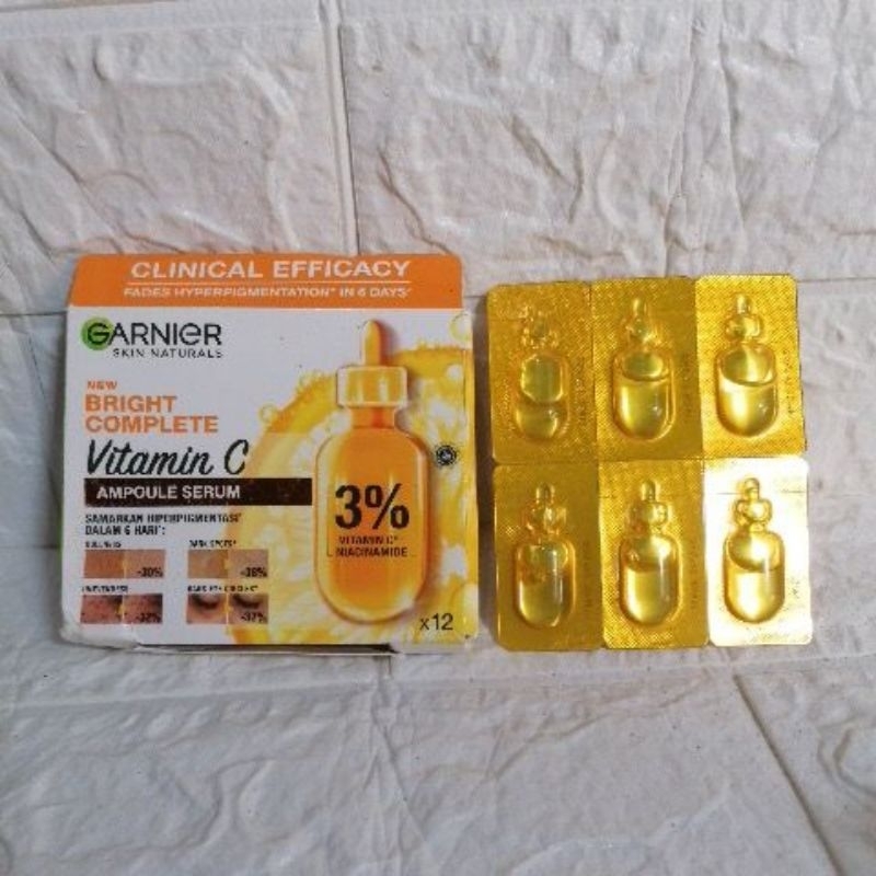 Garnier Bright Complete Vitamin C Ampoule Serum 3%