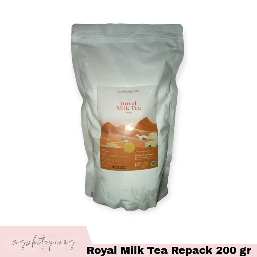 

Royal Milk Tea Repack 200 gr