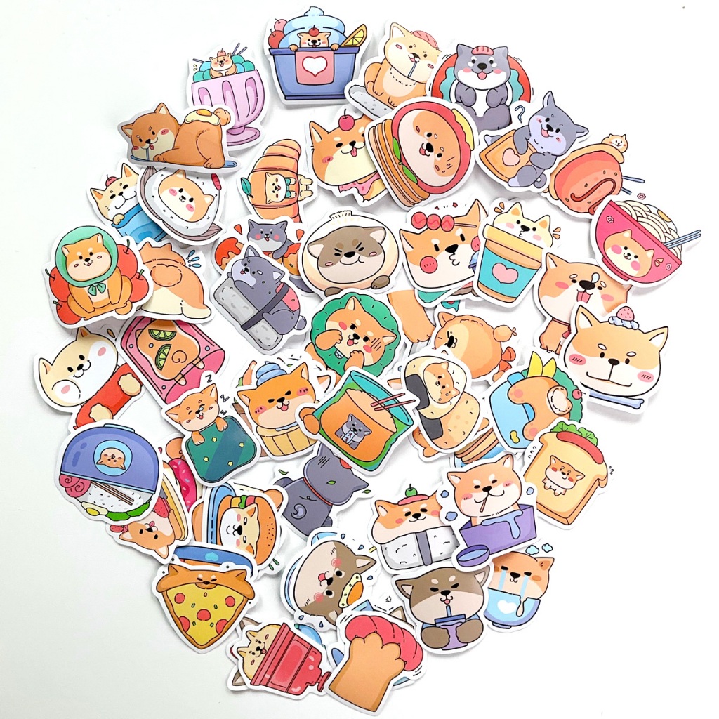 

Scoop Sticker Stiker Doggie Husky Set Mix 68071900