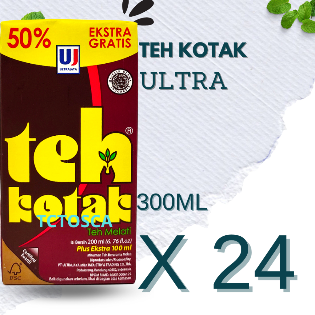 

Teh Kotak 1 Karton isi 24x300ML