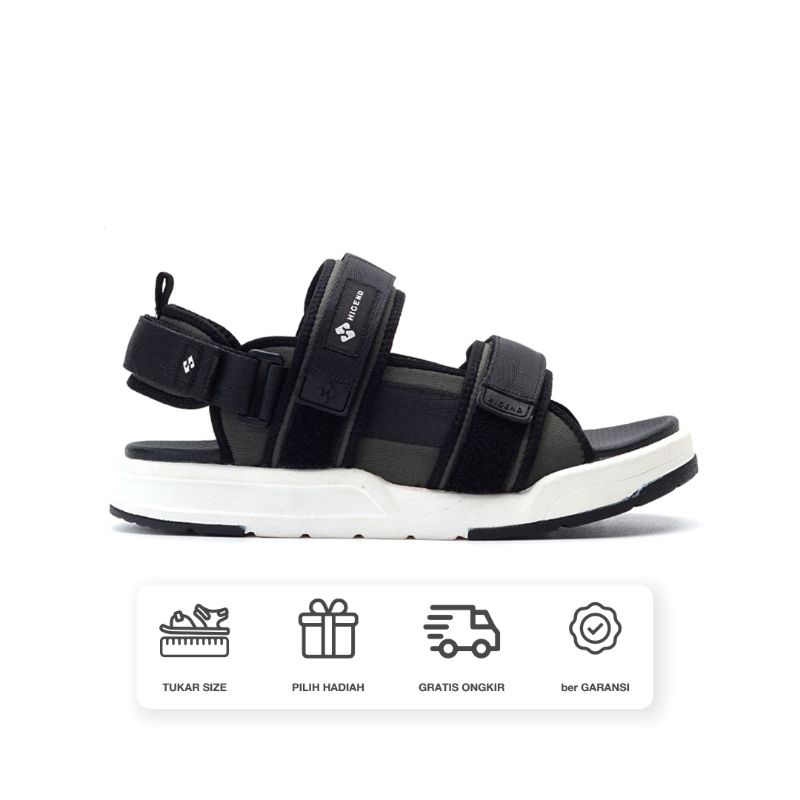 Higend - Flint Poison Olive - Sandal Traveling Wanita & Pria