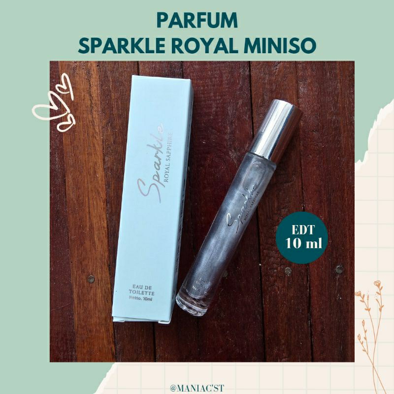 PARFUM MINI ORI MINISO SPARKLE ROYAL / PINK GIRL EDT 10 ML