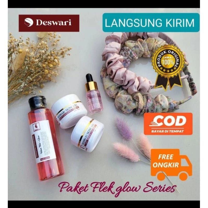 Paket flek Deswari Skincare BPOM