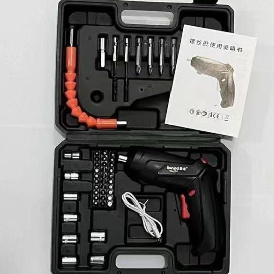 Mesin Bor Mini Obeng Cordless Screwdriver / Set Mesin Bor Obeng Elektrik