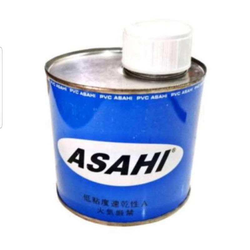 

LEM PVC ASAHI 400 GRAM / LEM ASAHI KALENG / LEM PVC KALENG lem pipa