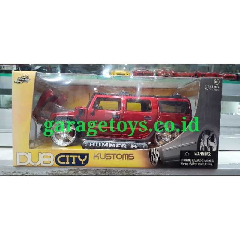 JadaToys 1:24 Diecast Hummer H2 SUV