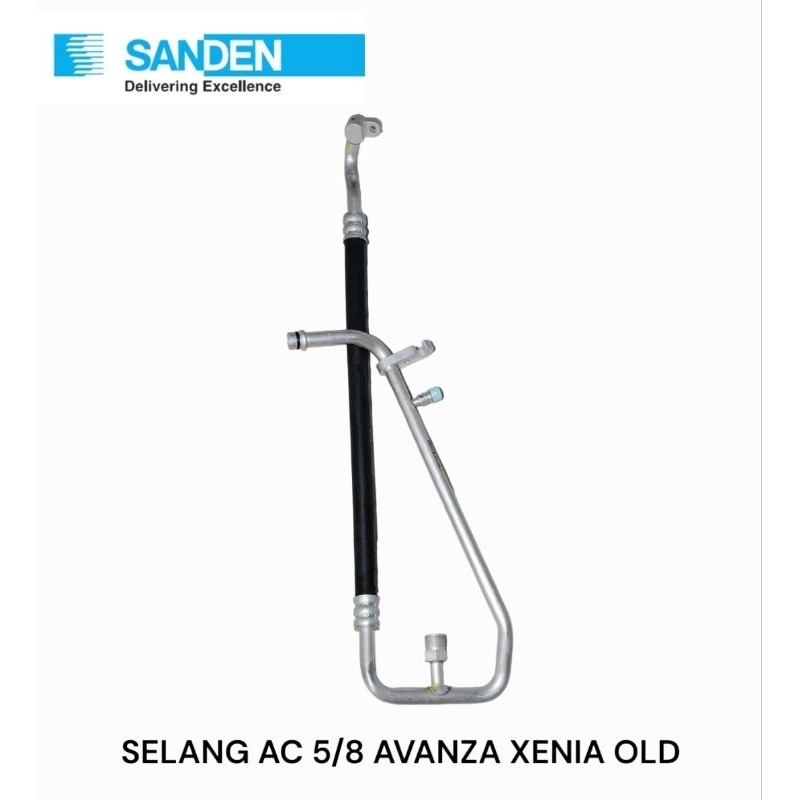 SELANG AC 5/8 SUCTION TOYOTA AVANZA DAIHATSU XENIA LAMA DOUBLE BLOWER ASLI SANDEN ORIGINAL