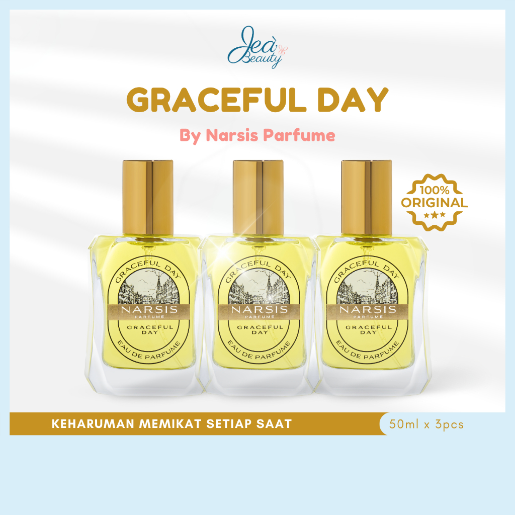 Narsis Graceful Day Eau de Perfume - 3 PCS