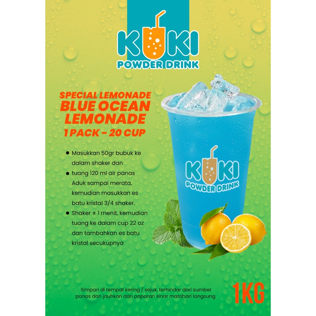 

BLUE OCEAN LEMONADE 1000gr BUBUK MINUMAN PREMIUM