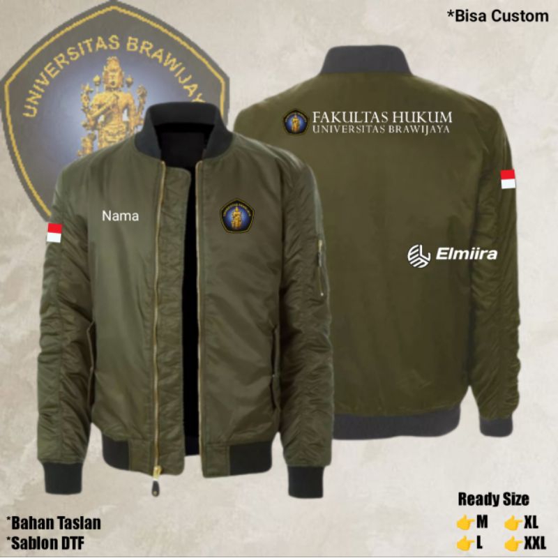 Jaket UNIVERSITAS BRAWIJAYA Bomber