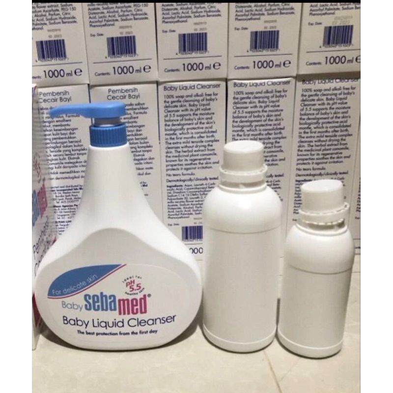 Sebamed baby liquid cleanser refill / sebamed baby liquid