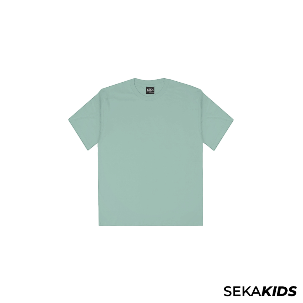 Seka Basics - Kaos Anak Hijau Mint