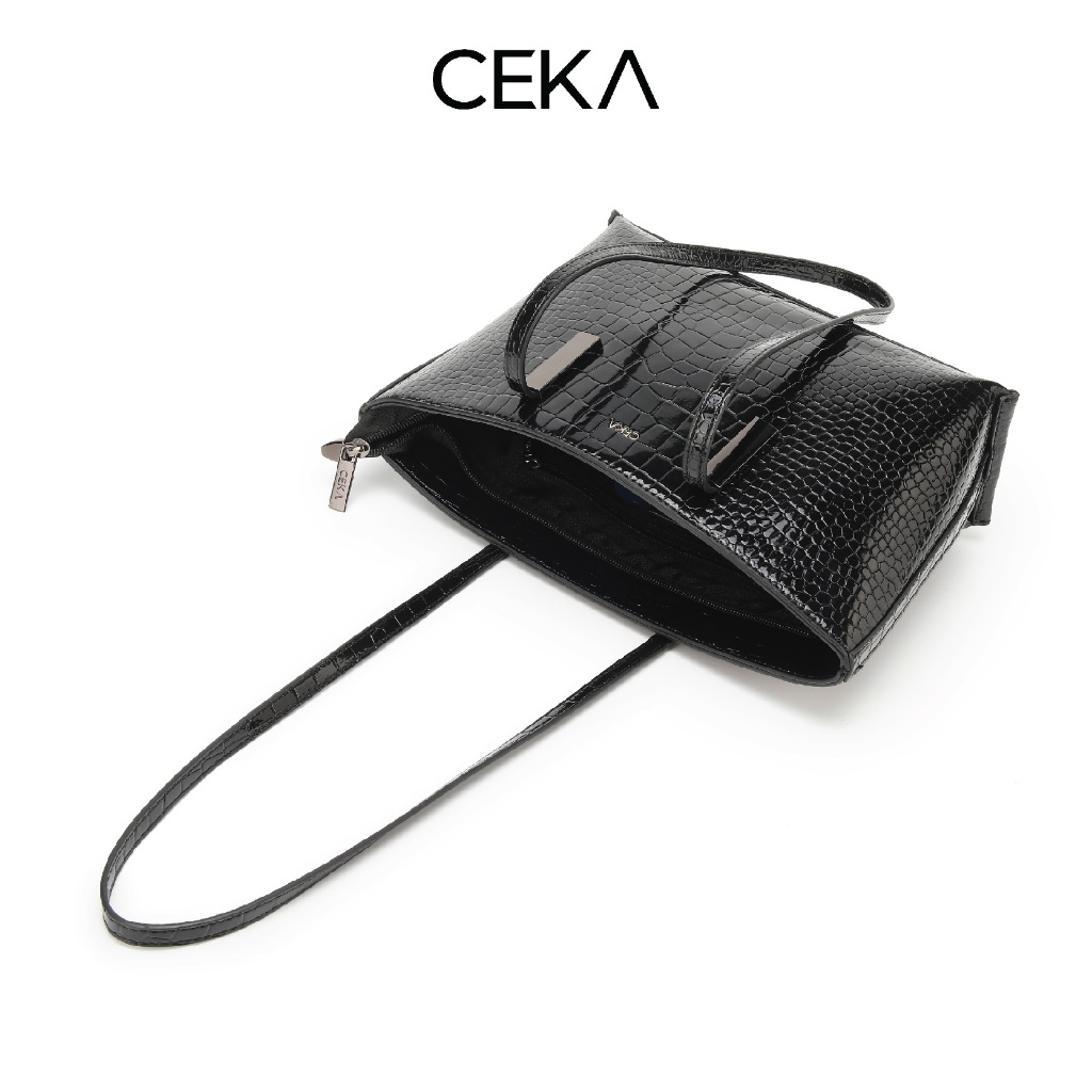 READY STOCK CEKA Tas Wanita Terbaru Croco Shoulder Bag Original Branded - Kyrra Bag 2025