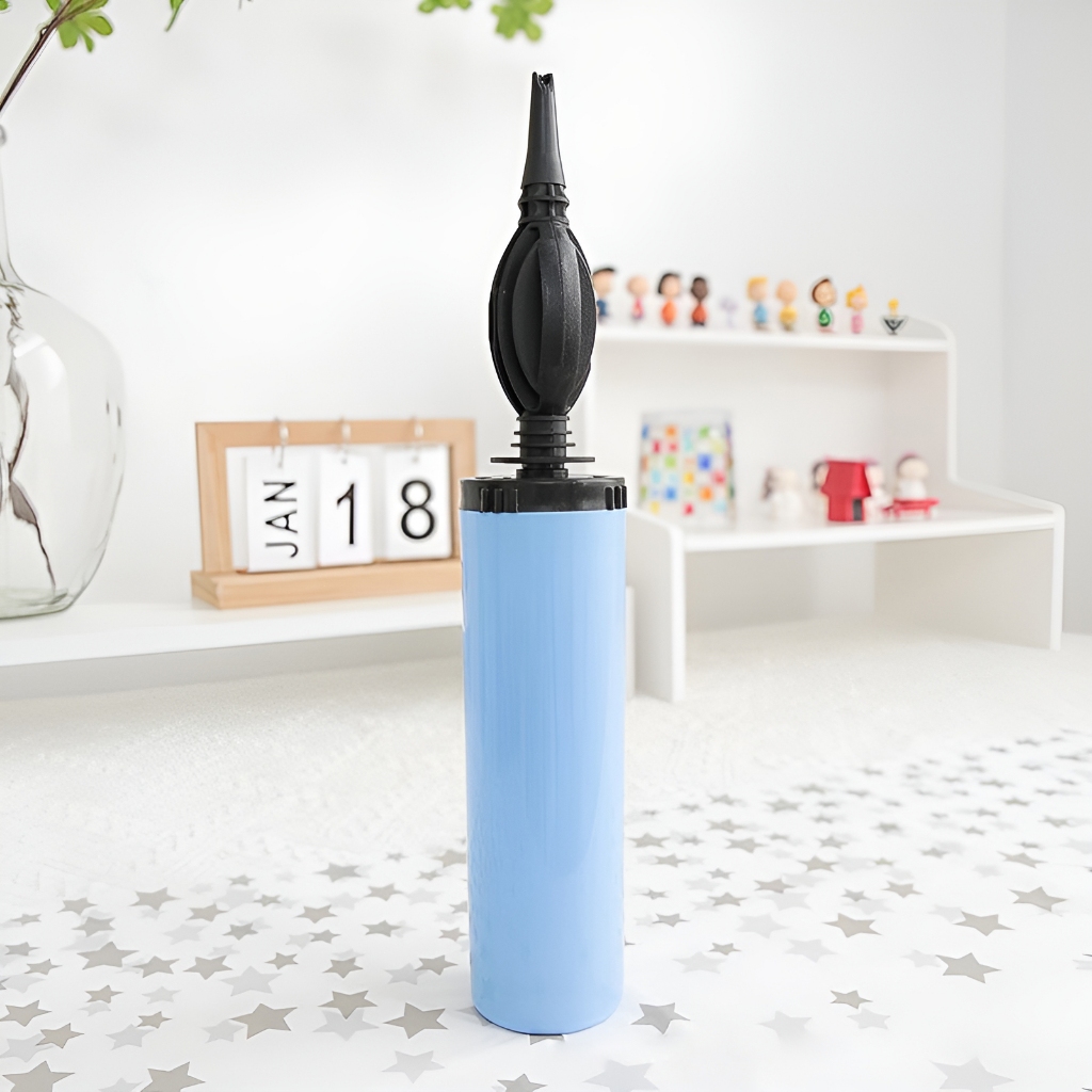 Pompa Balon Tangan  Manual Hand Pump Mini Portable Alat Pompa Tiup Angin Balon Bola Pelampung Renang