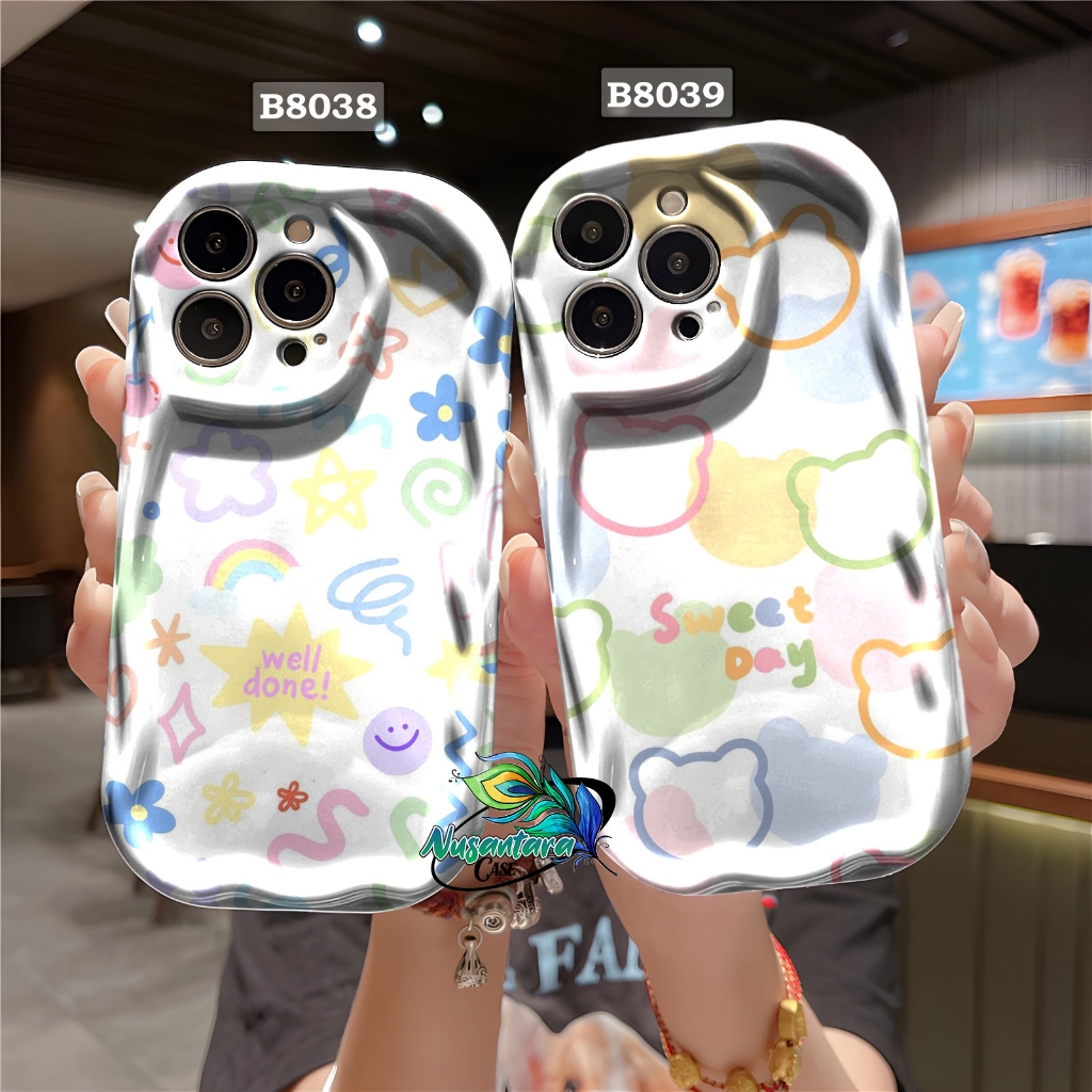 B8038 SOFTCASE SILIKON CASING SHOCKPROOF MELTING FOR OPPO A1 A98 A1K A3S A5S A11K A15 A16 A16K A16E 