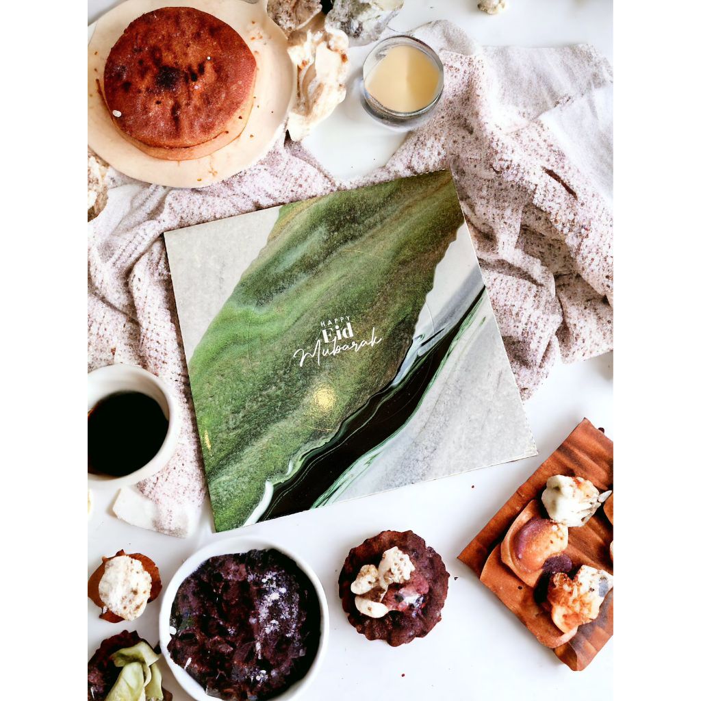 Cake Board Tatakan Kue Alas Idul Fitri Kue Kotak Motif lebaran