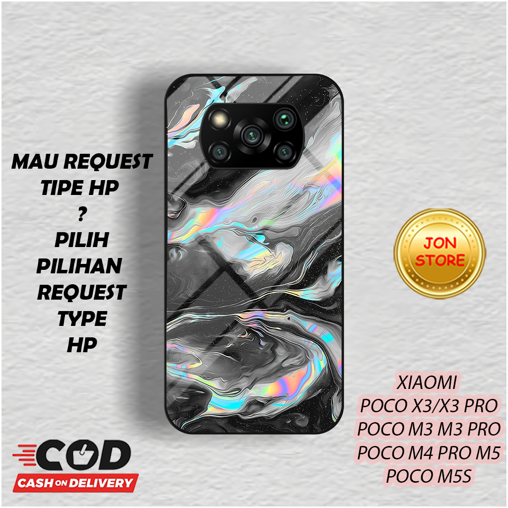 (CMM 11) Sofcase Case Glossy Kilau Untuk POCO X3 X3 PRO X3 NFC M3 M3 PRO 5G M4 PRO M5 M5S Moitf Anim