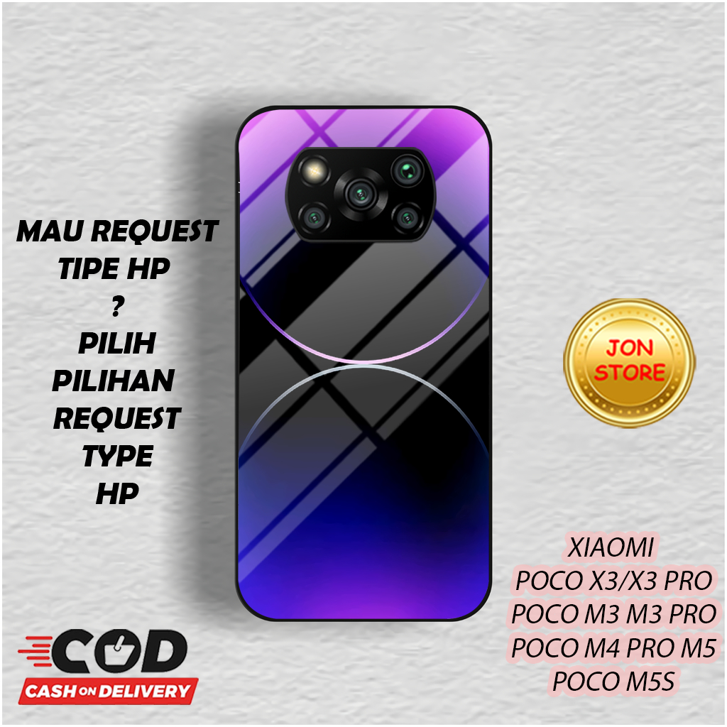 (CMM 18) Sofcase Case Glossy Kilau Untuk POCO X3 X3 PRO X3 NFC M3 M3 PRO 5G M4 PRO M5 M5S Moitf Anim