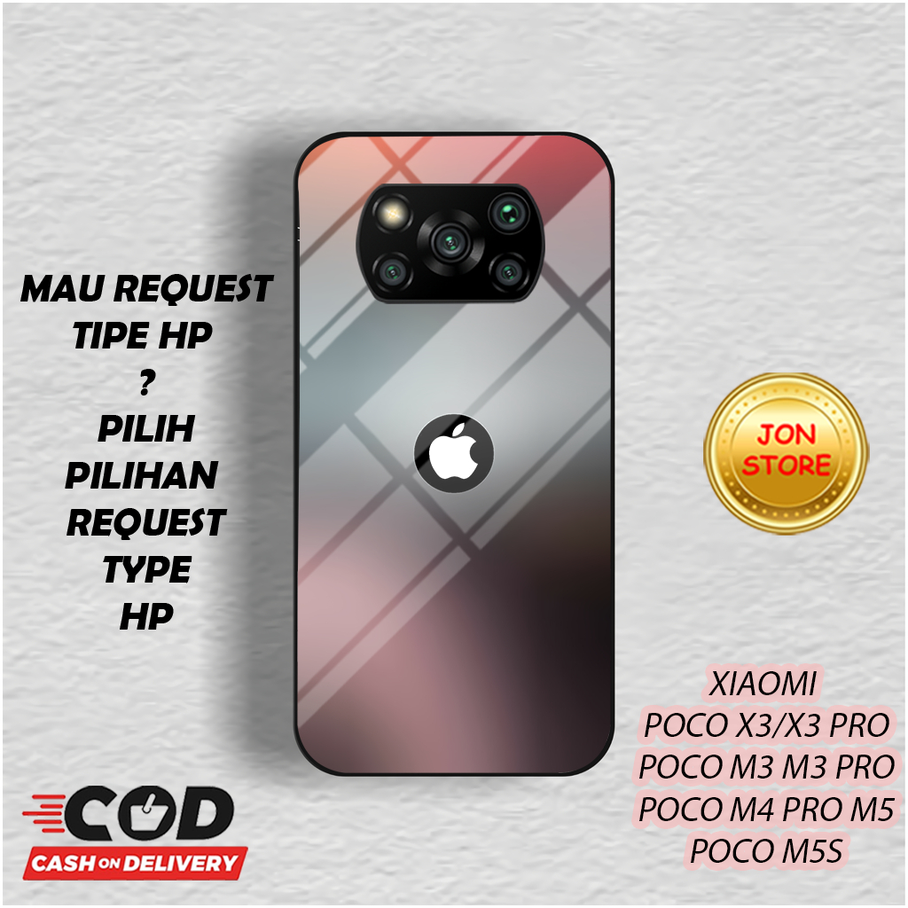 (CMM 22) Sofcase Case Glossy Kilau Untuk POCO X3 X3 PRO X3 NFC M3 M3 PRO 5G M4 PRO M5 M5S Moitf Anim