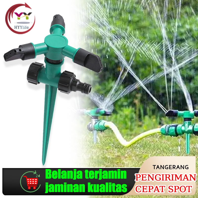 Semprotan Air Putar Sprinkle Water Rotary Sprinkler Sprayer/Sprinkle Air Taman