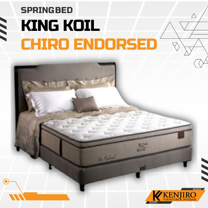 Kasur Springbed King Koil Chiro Endorsed