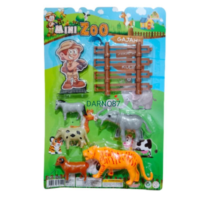 MAINAN MINI ZOO / KEBUN BINATANG MINI OCT 1200