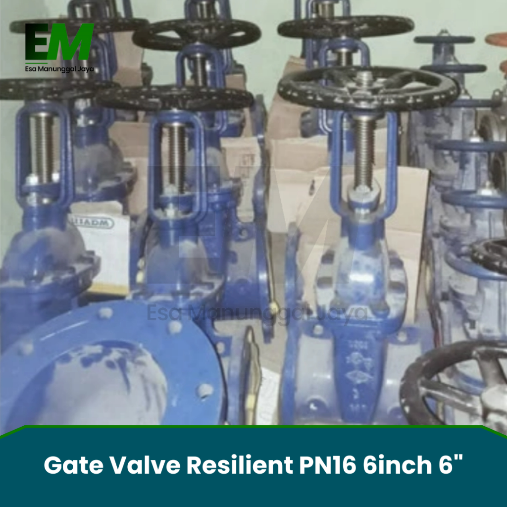 Gate Valve Resilient PN16 6inch 6"