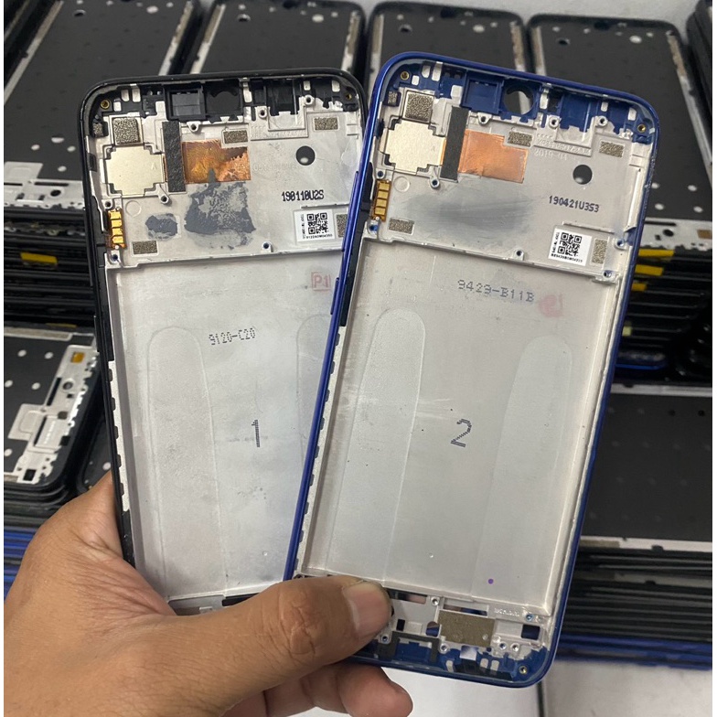KODE U76B frame lcd xiaomi redmi note 7 copotan original tatakan lcd xiaomi redmi note 7 copotan ori