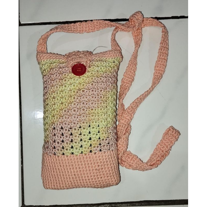 PHONE BAG RAJUT HOMEMADE