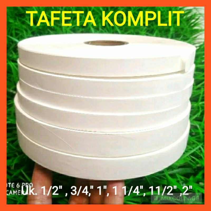 

Label Pita Tafeta Pita Taffeta laundry Roll 5cm 4 5 cm