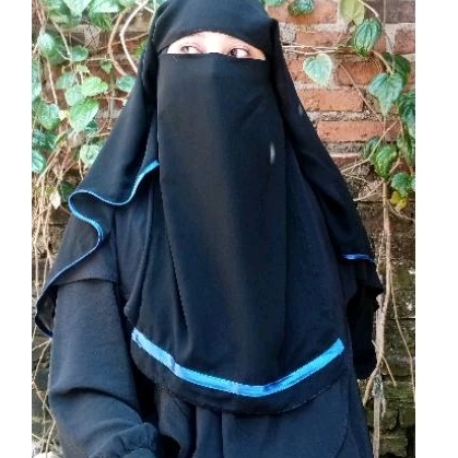 cadar niqab yaman layer list warna