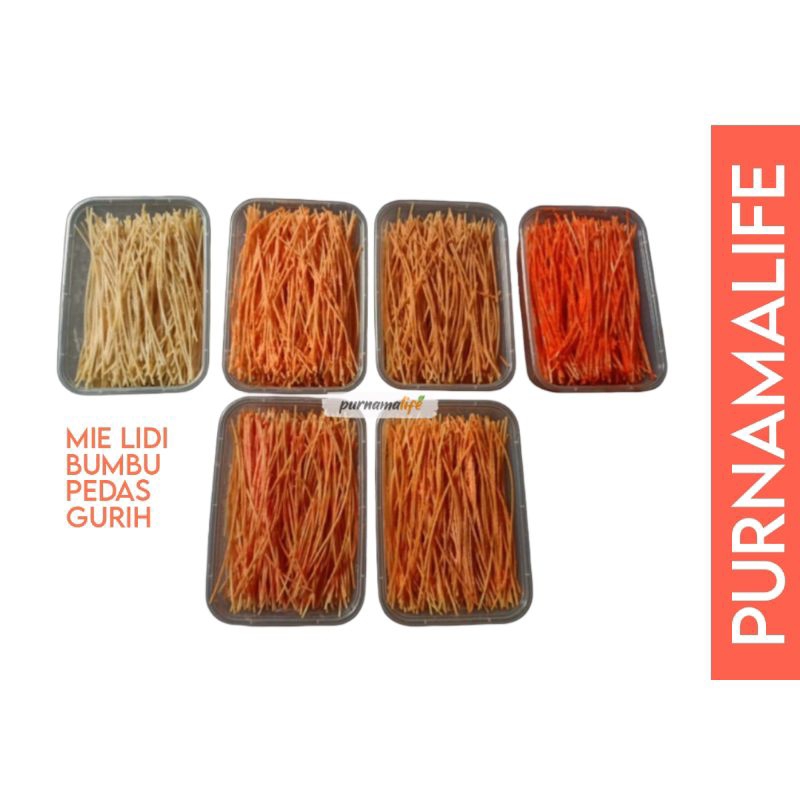 

[ PREMIUM ] HOT LIDI PURNAMALIFE I MIE LIDI EXTRA PEDAS GURIH KEMASAN BOX 500 ML l MI BITING LEGENDARIS