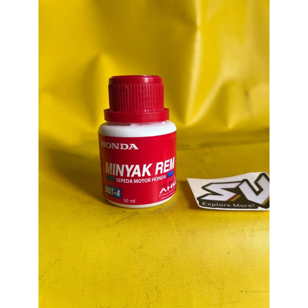 MINYAK REM OLI REM ALL MOTOR HONDA DOT 4 ORIGINAL AHM