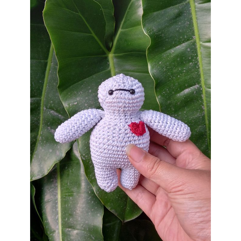 BAYMAX Amigurumi |Baymax Rajut Handmade |Boneka Baymax rajut gemoy | Boneka Baymax