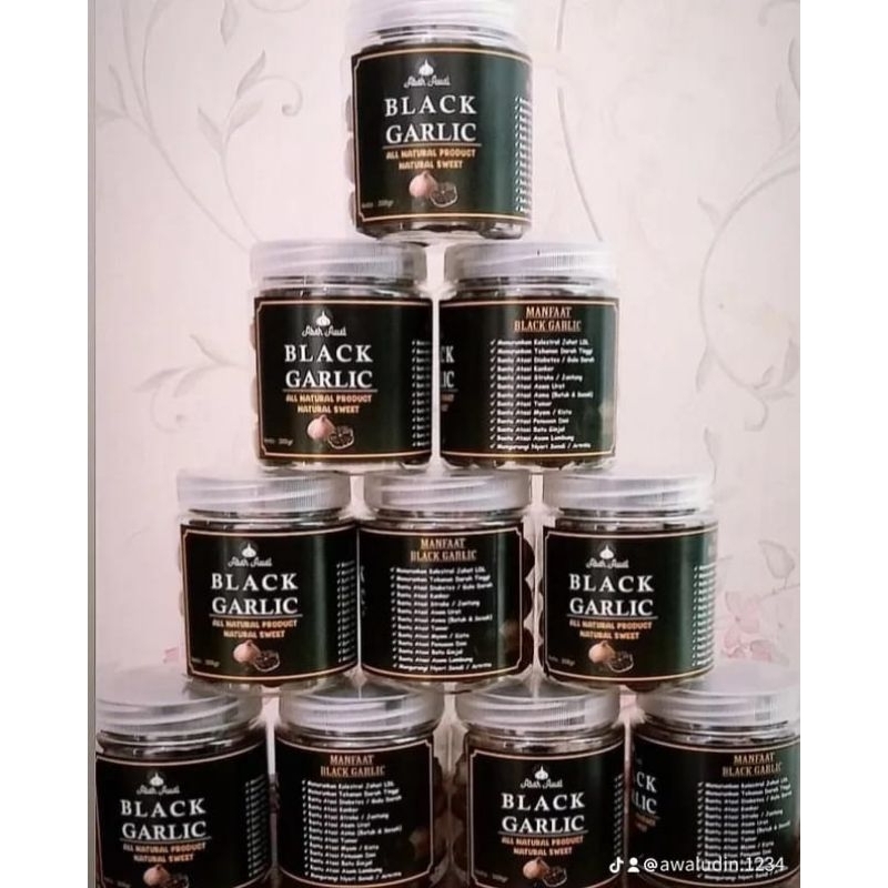 

( BAWANG TUNGAL ) BAWANG HITAM BLACK GARLIC