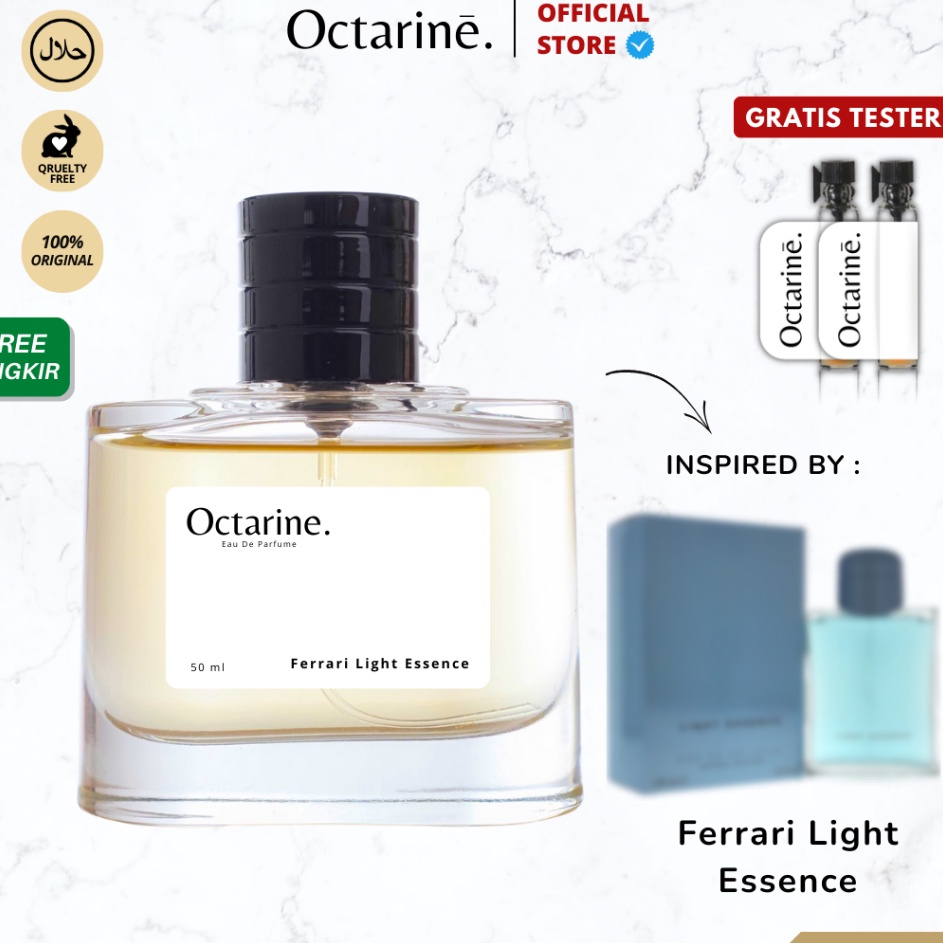 77 Octarine  Parfum Pria Tahan Lama Aroma Mewah Fresh Woody Inspired By Ferrari Light Essence  Farfu