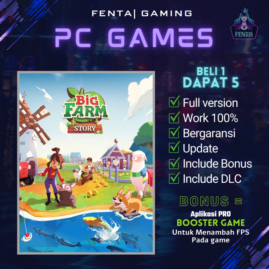 BIG FARM STORY - GAME PC - GAME LAPTOP