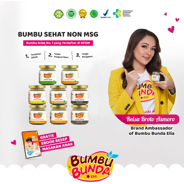 

1212 SALE Bumbu Bunda Elia Bumbu Non MSG Bumbu MPASI Kaldu MPASI Kaldu Bayi Bumbu Soto Bumbu Opor Bumbu Putih Bumbu Kuning Bumbu Semur Bumbu Rawon Bumbu Kari Bumbu Nasi Goreng cheese powder Bumbu Mpas murah