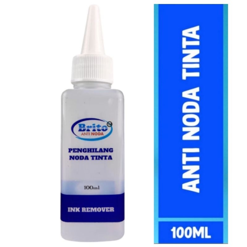 Brito Anti Noda Tinta Pengihilang Noda Tinta Pada Pakaian Brito 100ml
