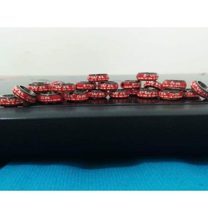 per 10 biji RING  MERPATI model Baja Slim stiker