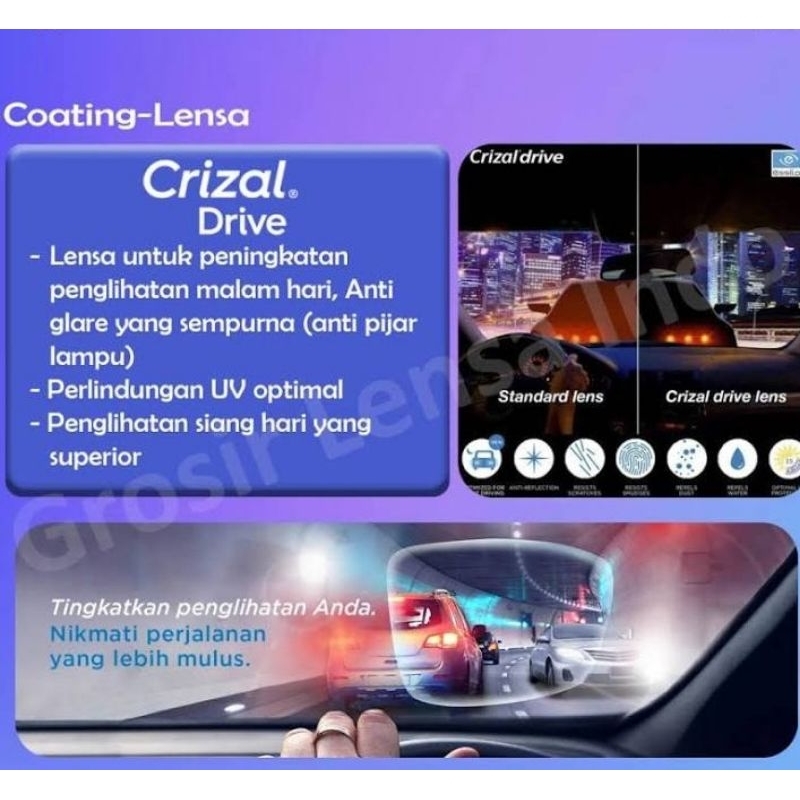 LENS ESSILOR CRIZAL DRIVE 1.5