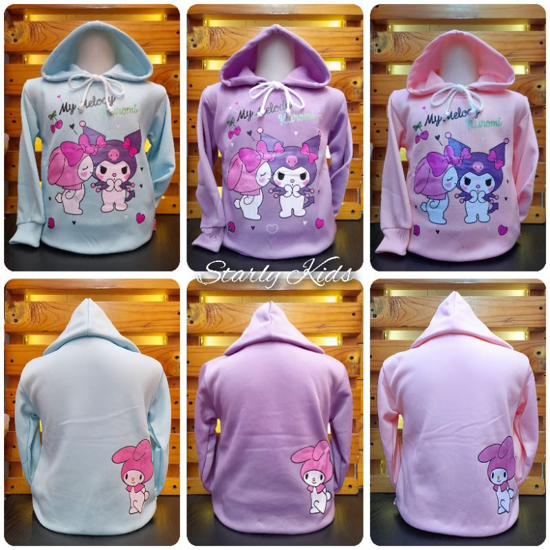 Sweater Anak Perempuan Kuromi/Kids Sweater/Sweater Anak Perempuan/Sweater Anak Perempuan Tebal/Sweat