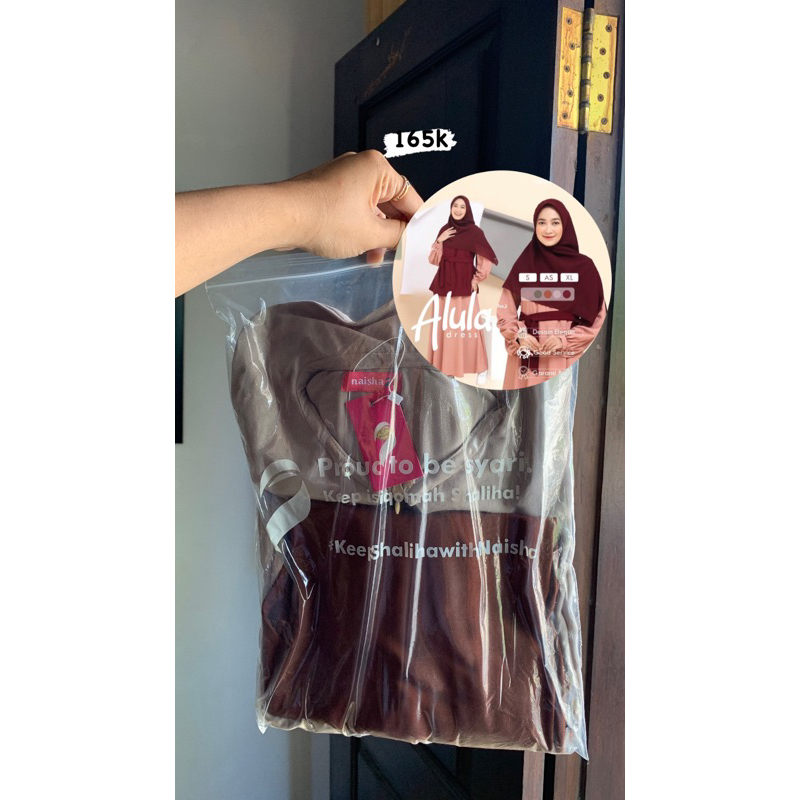 [ preloved ] produk gamis naisha