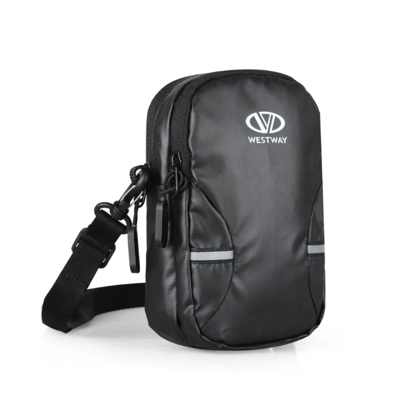 WESTWAY Tas selempang pinggang pria,tas selempang pria waterproof,tas selempang pria casual,tas pria