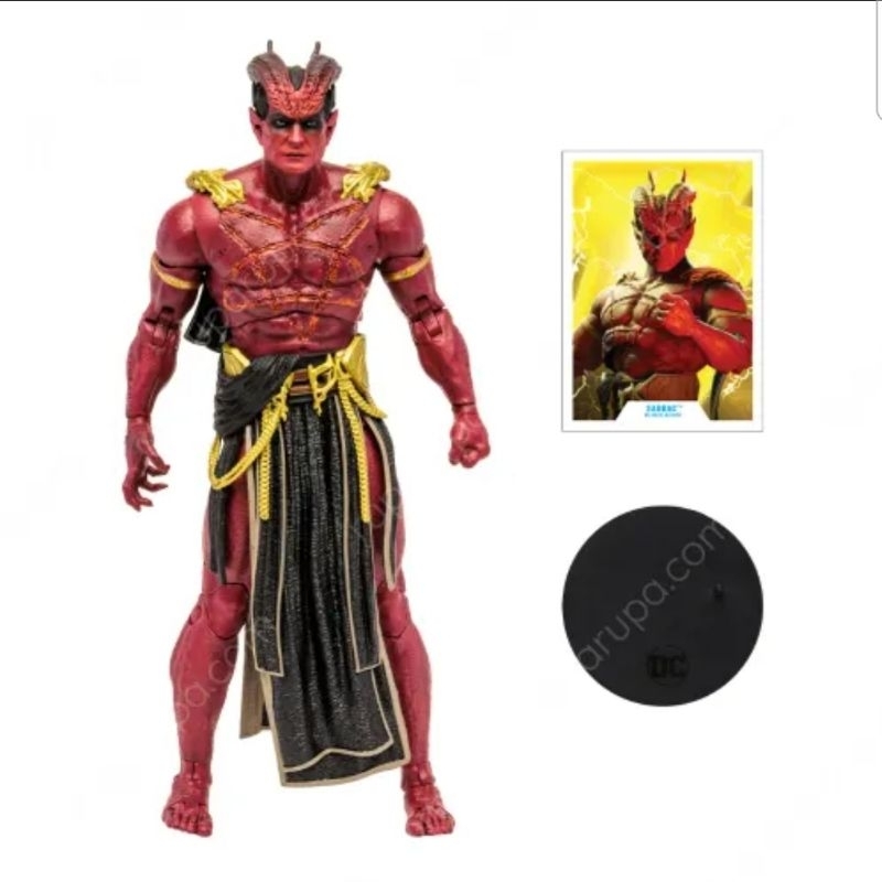 Mcfarlane Action Figure Dc Black Adam Megafig Sabbac