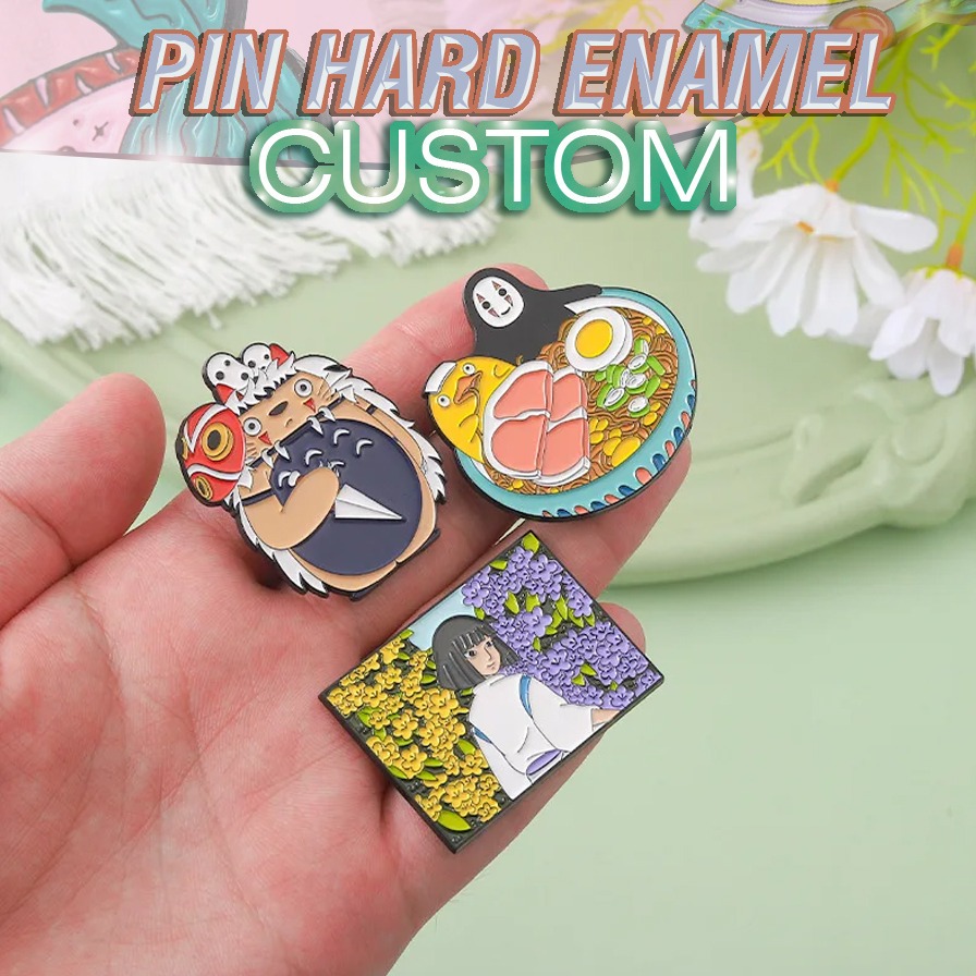 Pin enamel, hard enamel custom. untuk beragam kebutuhan souvenir & pin & aksesoris. Sangat cocok unt