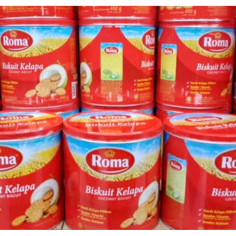 jatim roma kelapa kaleng 345 gram roti  promo murah